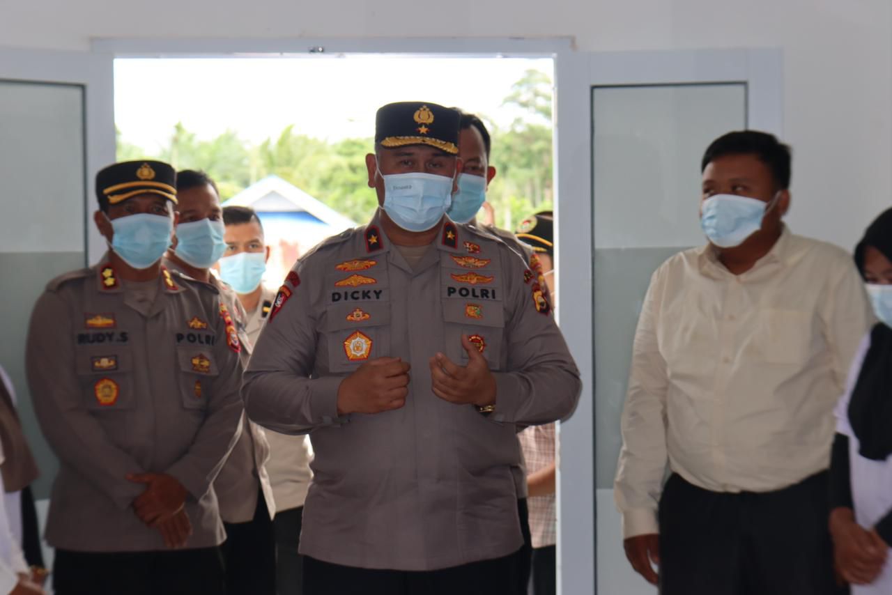 Wakapolda Bengkulu Tinjau Dapur SPPG Yayasan Kemala Bhayangkari Polres Bengkulu Selatan