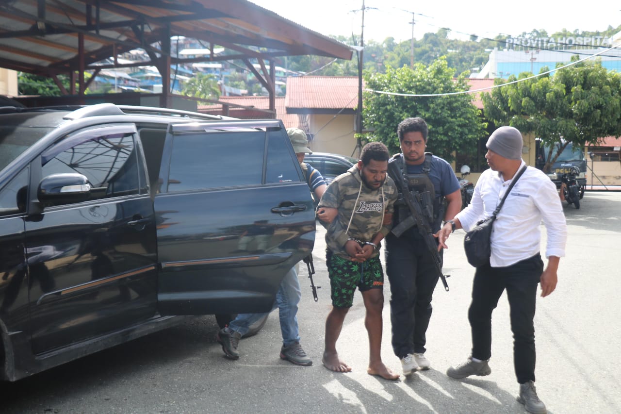 Pelaku Pembunuhan Nakes Kiwirok Berhasil Ditangkap Satgas Operasi Damai Cartenz di Keerom