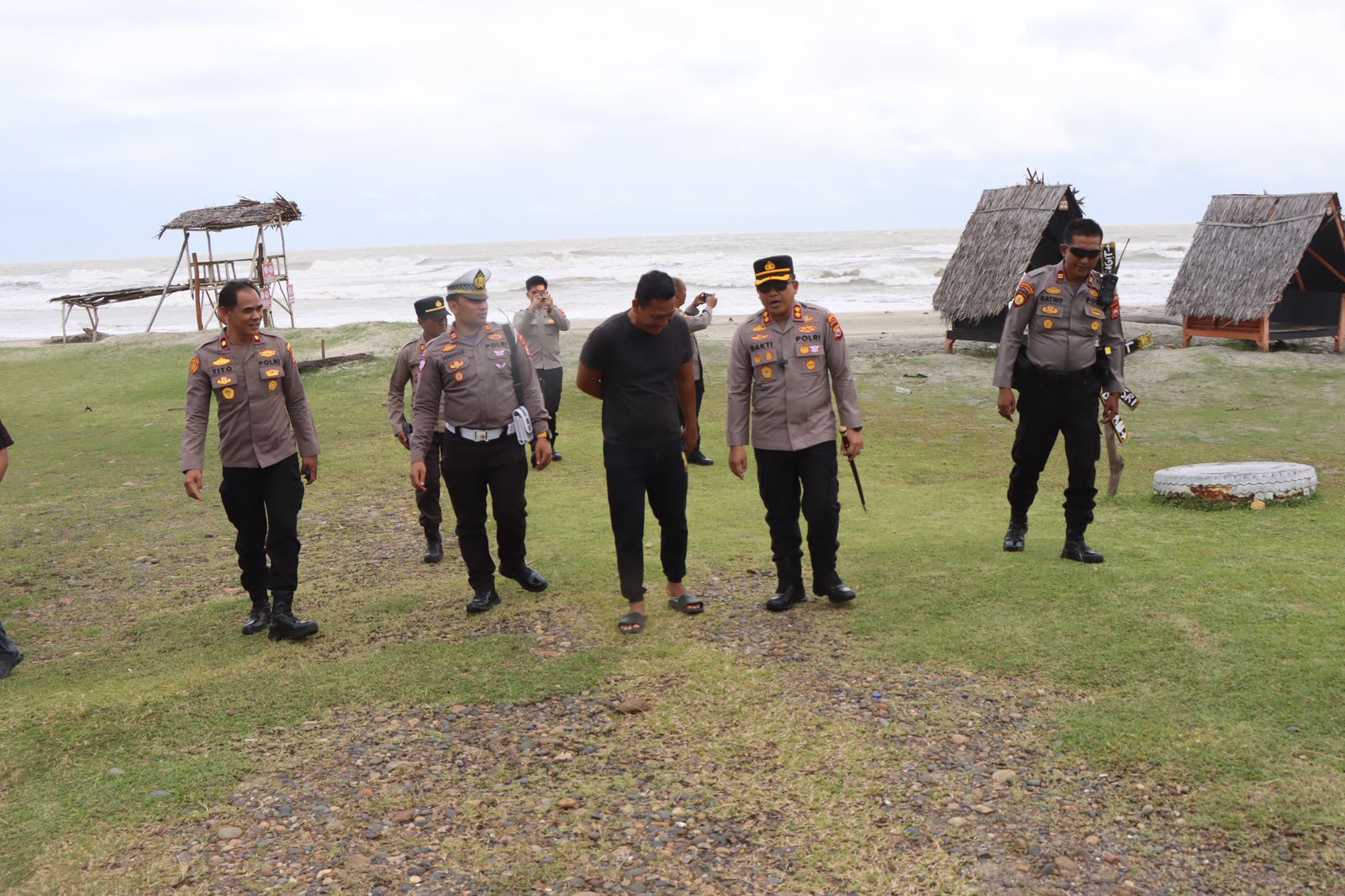 Pastikan Libur Aman, Kapolres Bengkulu Utara Turun Langsung Pantau Objek Wisata Urai Paradise