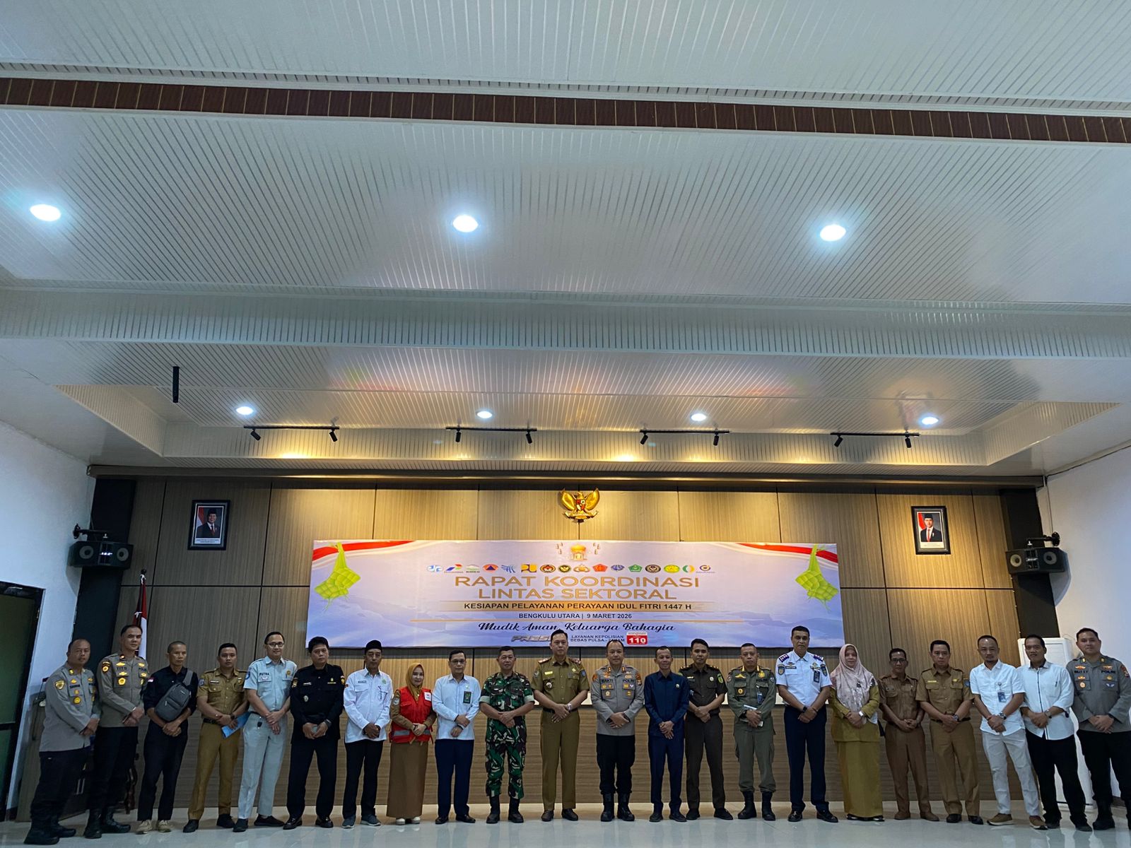 Jelang Lebaran 2026, Polres Bengkulu Utara Gelar Rakor Lintas Sektoral Pengamanan Idul Fitri