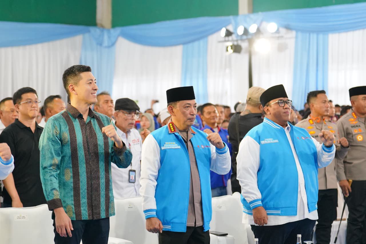 Halal Bihalal dengan Buruh, Kapolri Komitmen Perkuat Soliditas dengan Buruh, Ciptakan Iklim Investasi Kondusif
